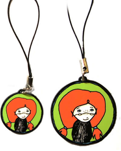 Circle face charm15